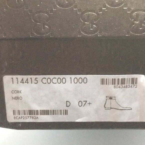 GUCCI GG BOOTS FIRENZE 1921 BNWT IN BOX 8 ZIP UP main image 4